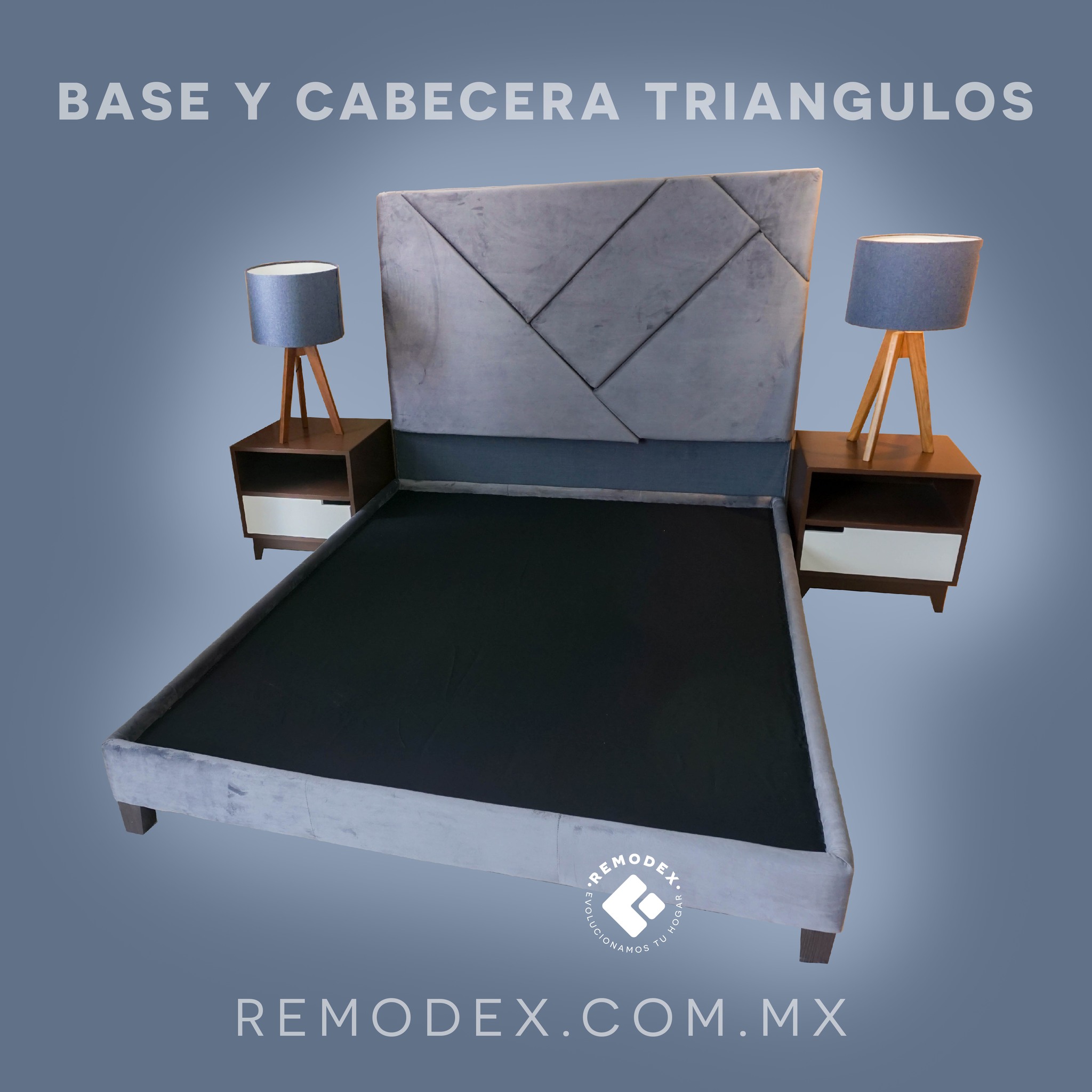 BASE + CABACERA TRIANGULOS + PAR DE BUROS #5