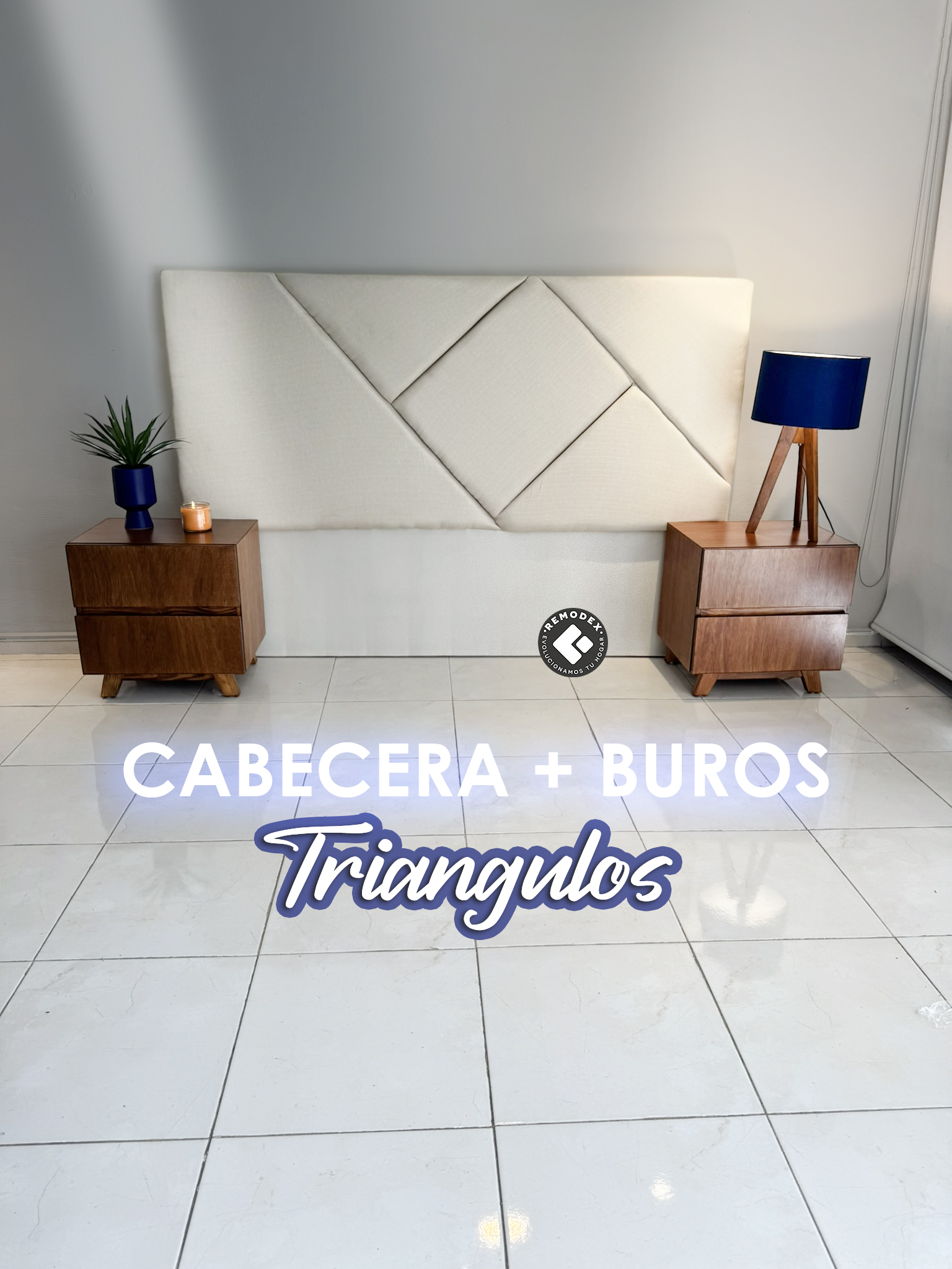 CABECERA TRIANGULOS KING/PAR BUROS #12A