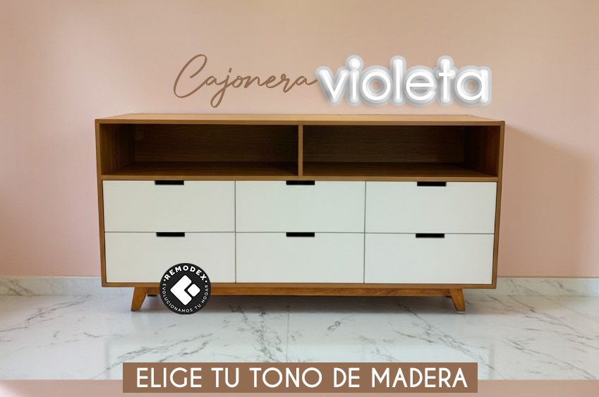 CAJONERA VIOLETA