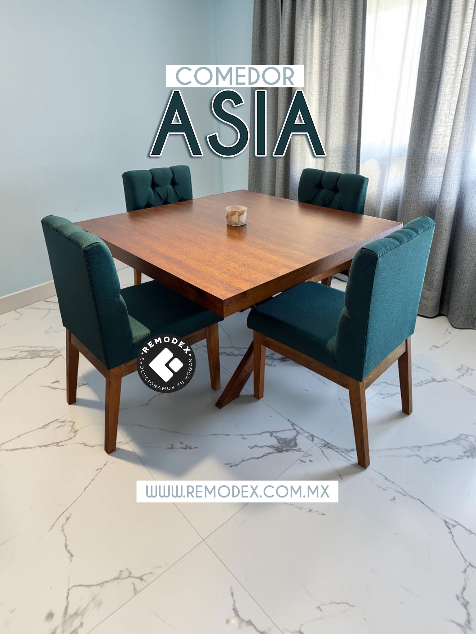 COMEDOR 4P ASIA/CRUZ