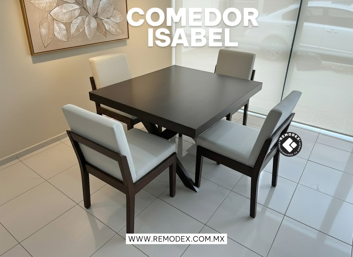 COMEDOR 4P CRUZ/ISABEL