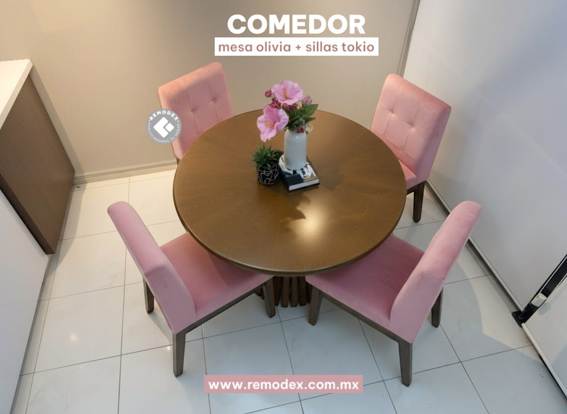 COMEDOR 4P TOKIO/OLIVIA