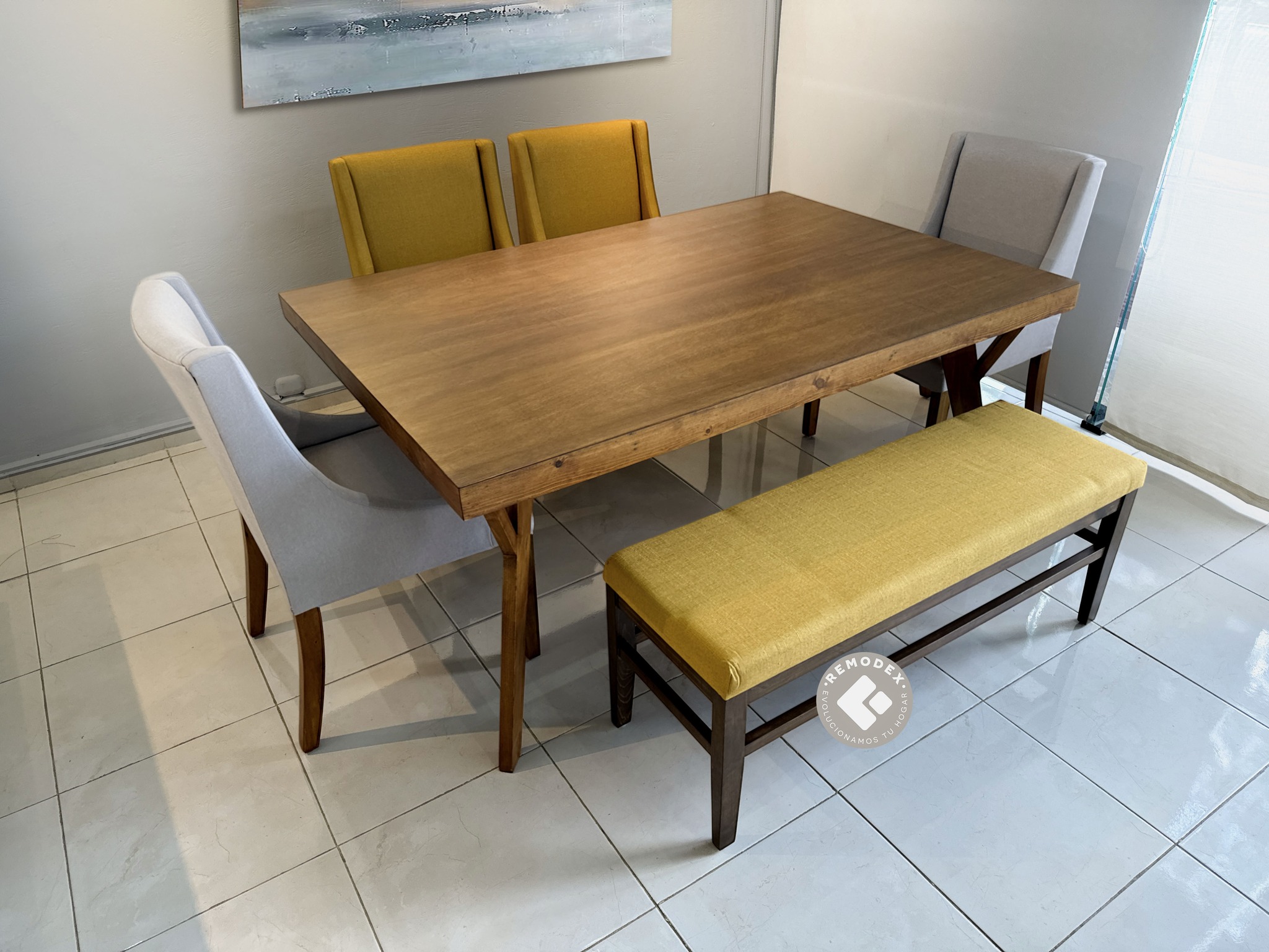 COMEDOR 6P FANNY/FLOR/BANCA LISA