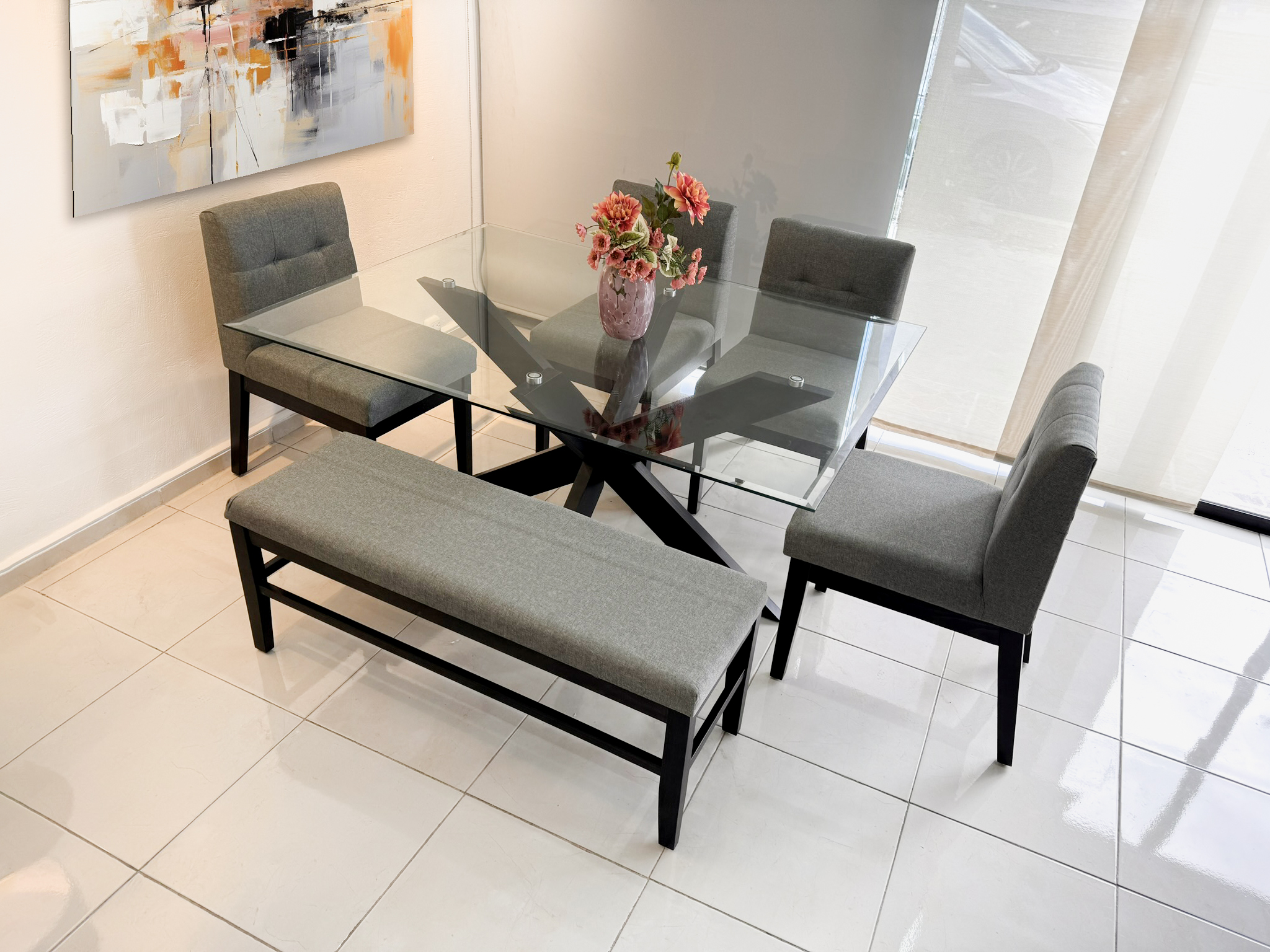COMEDOR 6P TOKIO/BANCA/EMILY