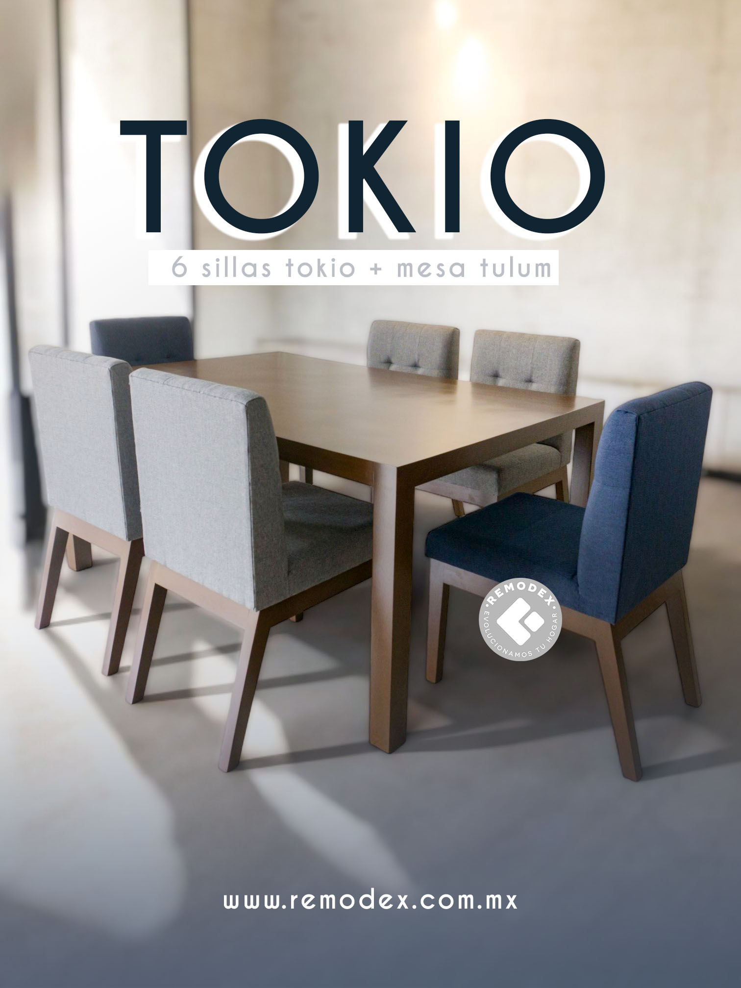 COMEDOR 6P TULUM/TOKIO