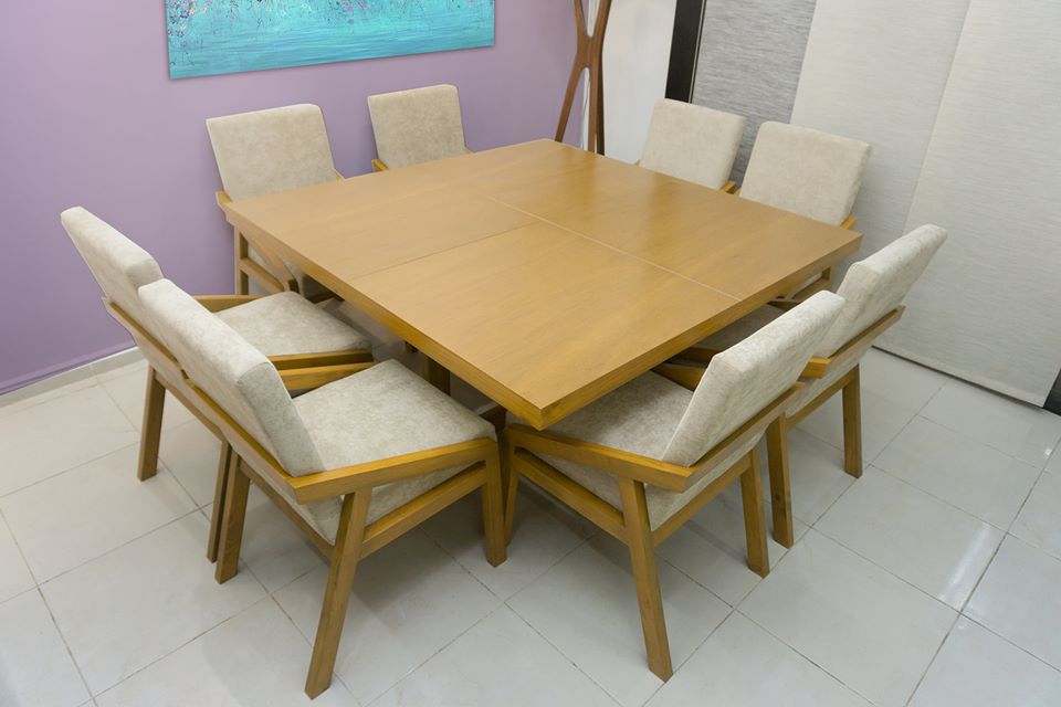 COMEDOR 8P CRUCETA/ALEJANDRA