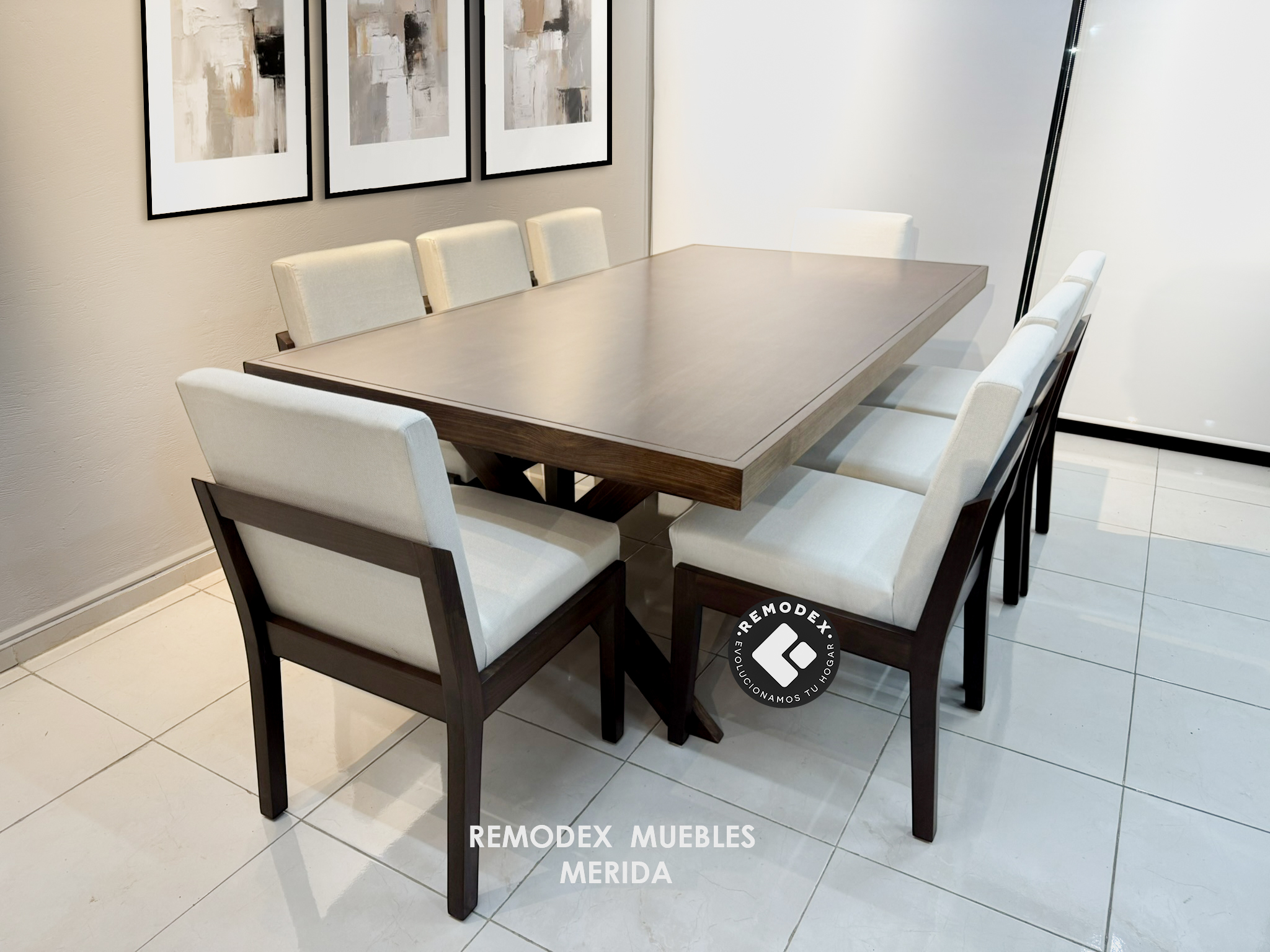 COMEDOR 8P ISABEL/CRUZ
