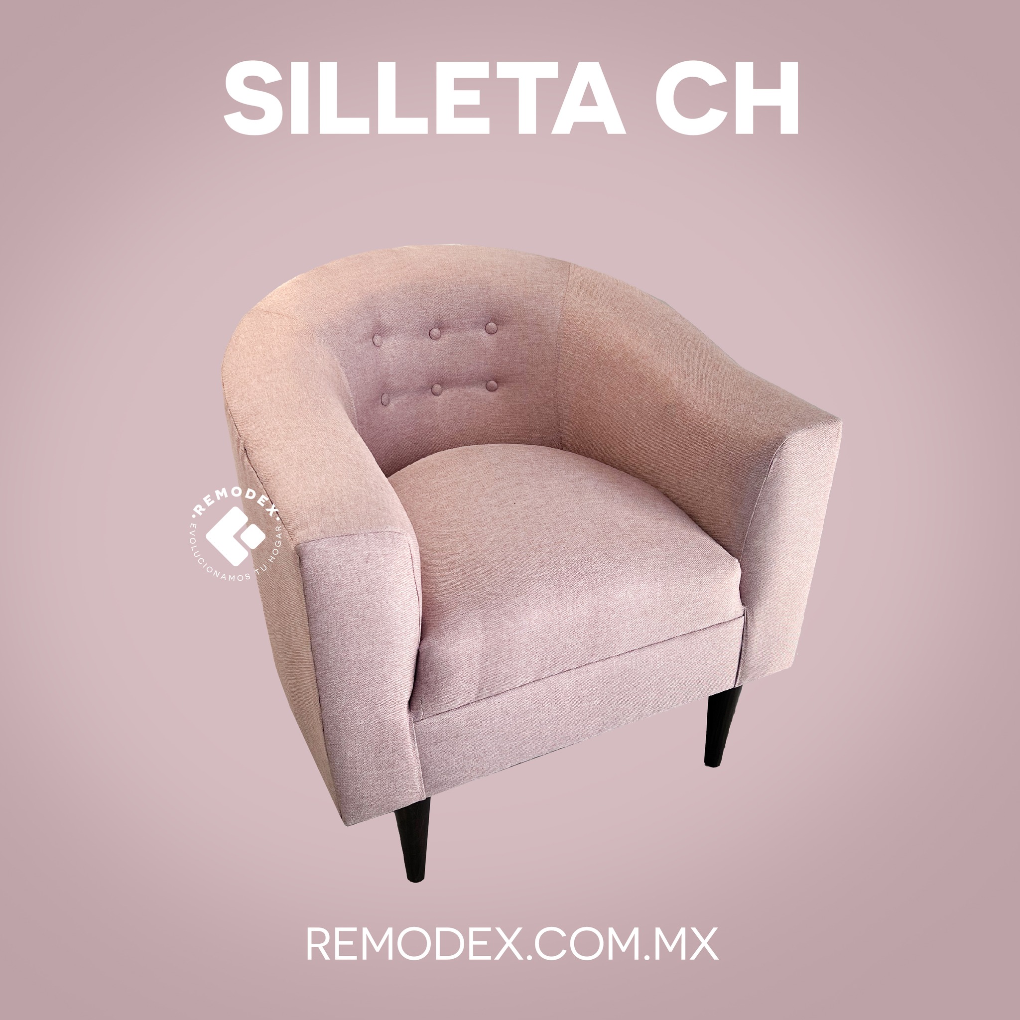 EXISTENCIA SILLETA MOD. CH (LINATTO ROSE)