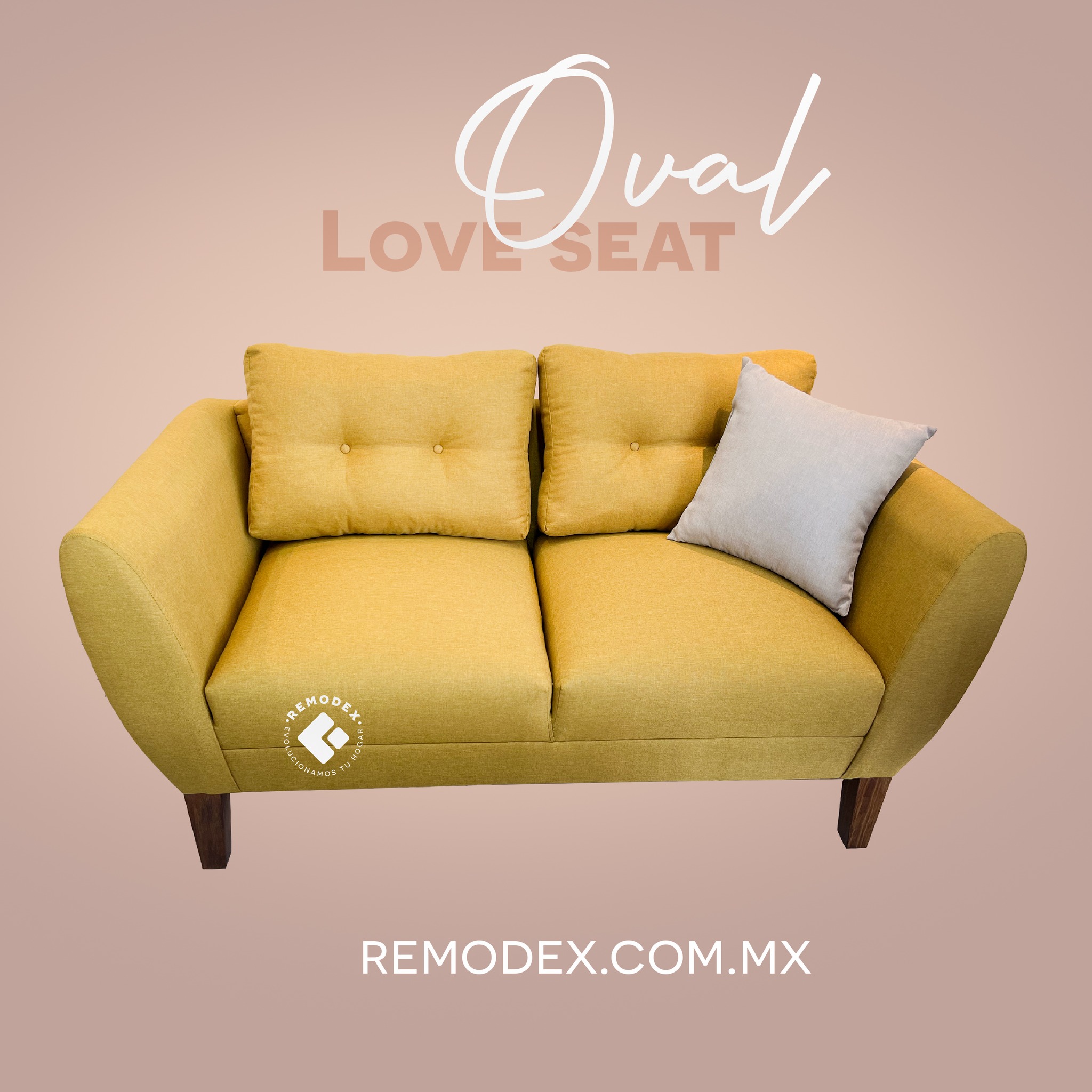 LOVE SEAT OVAL