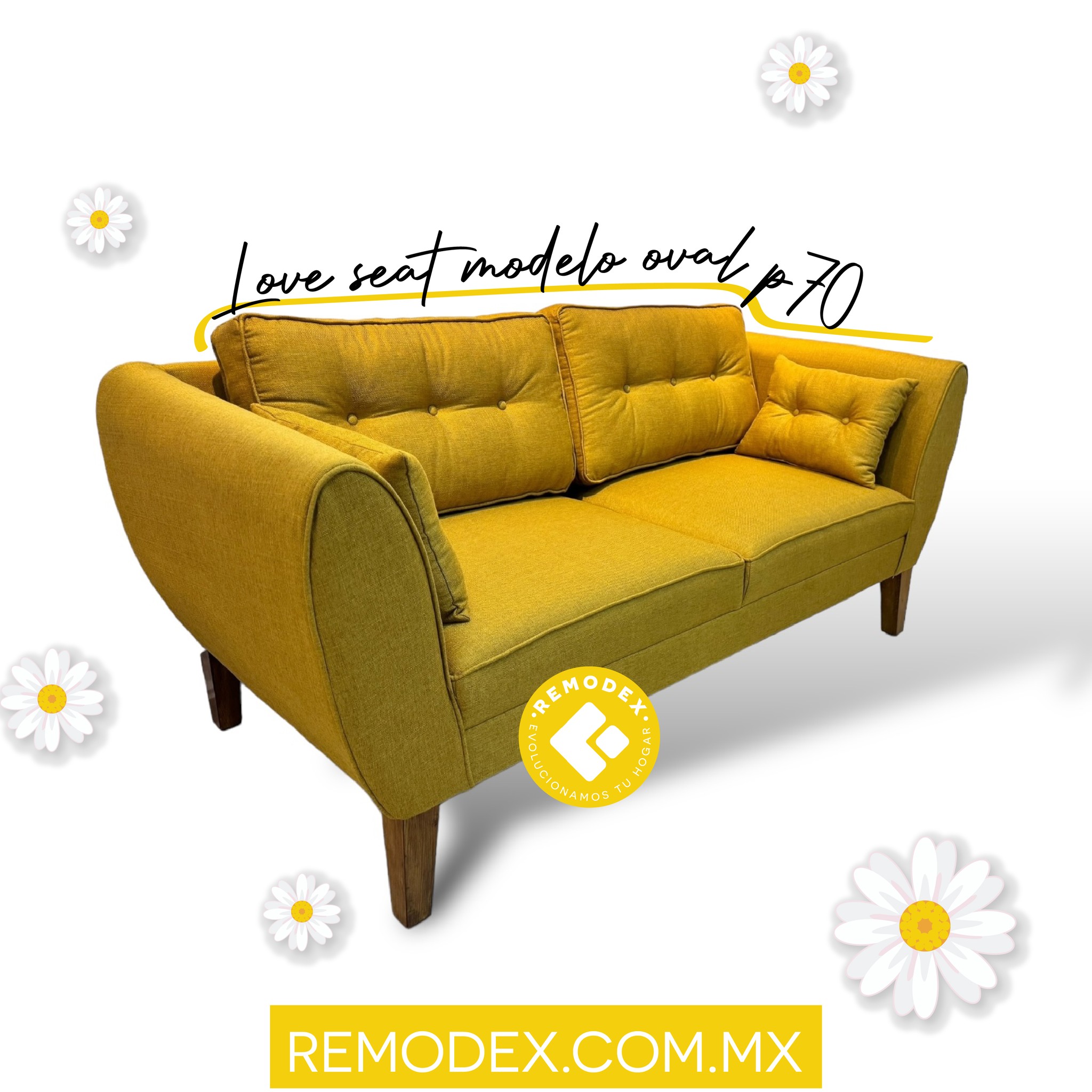 LOVE SEAT OVAL P70
