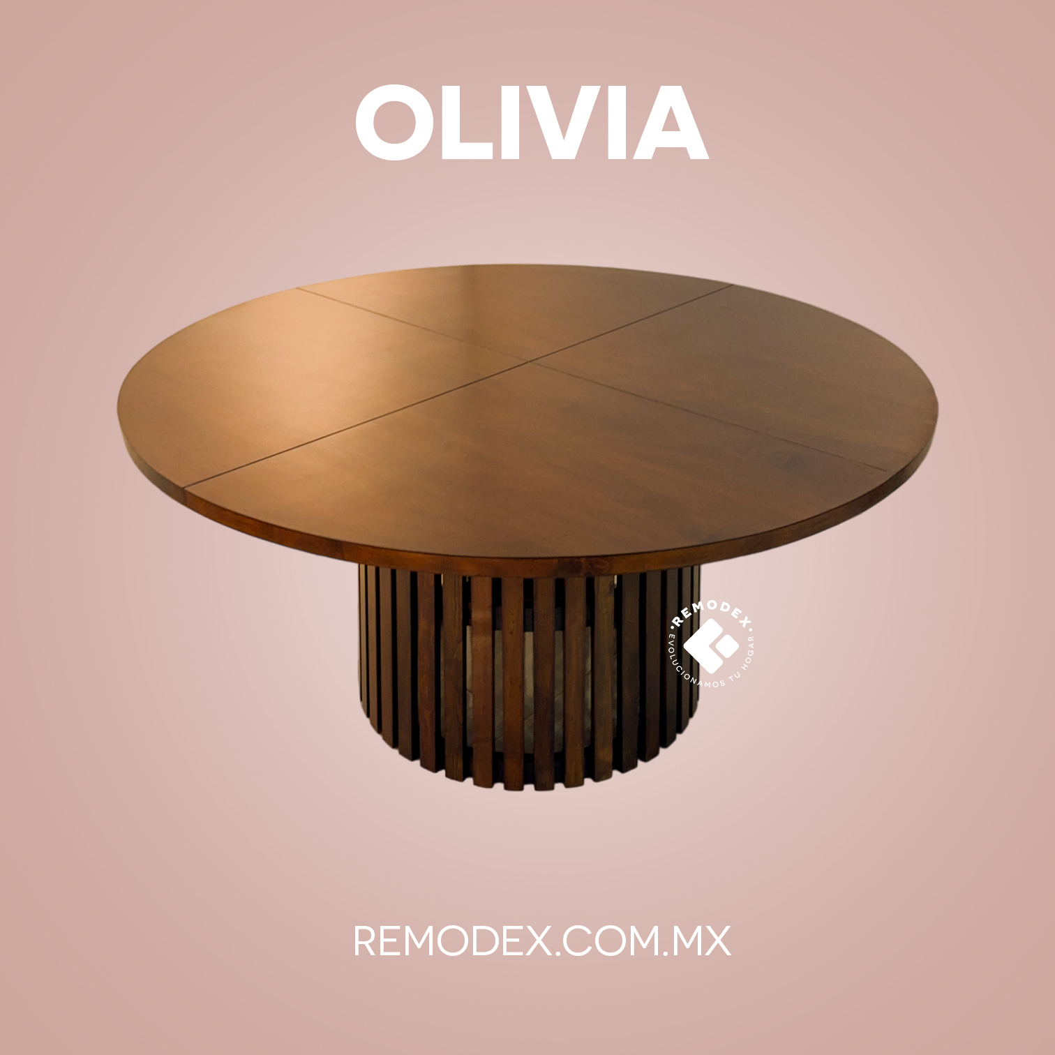 MESA 6P OLIVIA CIRCULAR