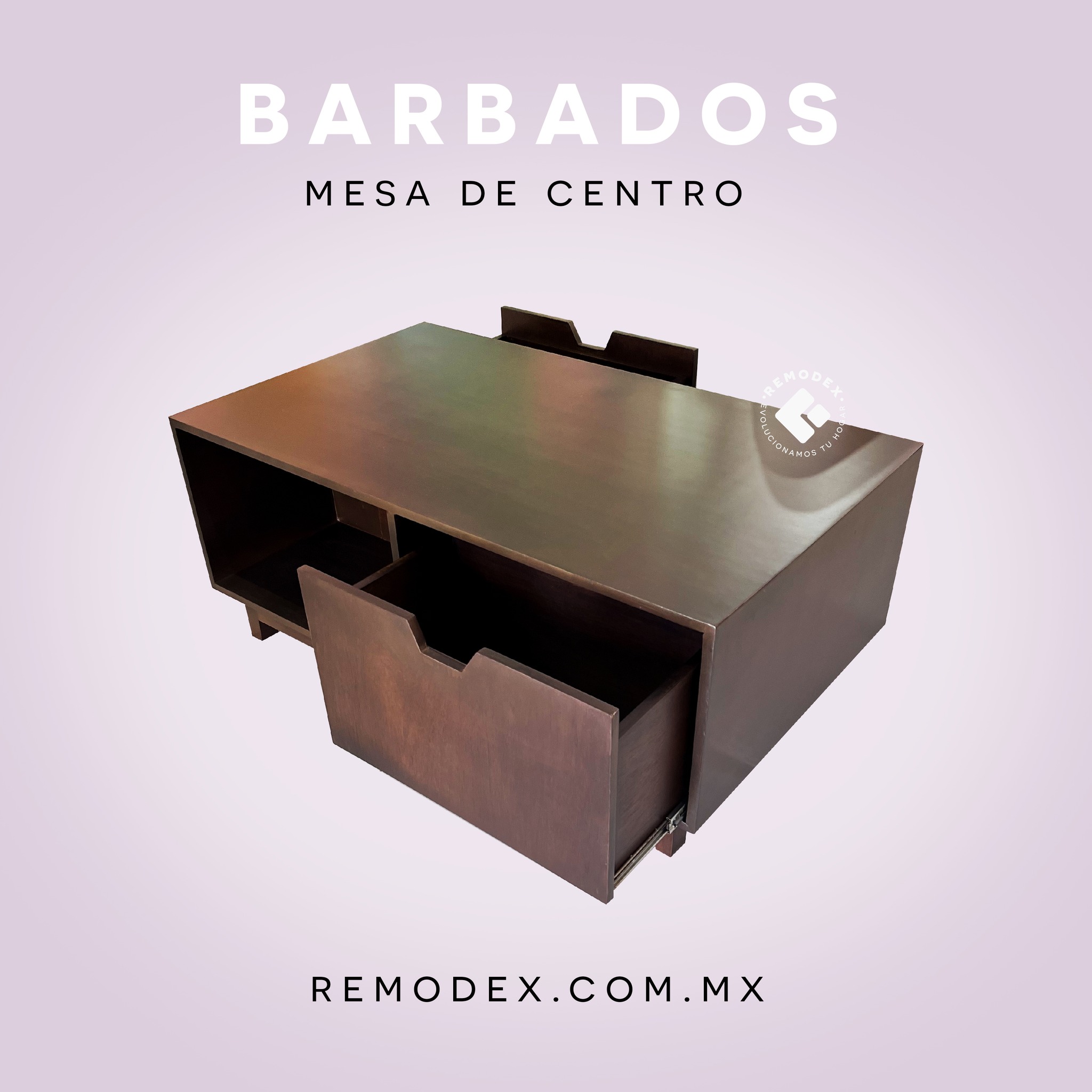 MESA DE CENTRO BARBADOS