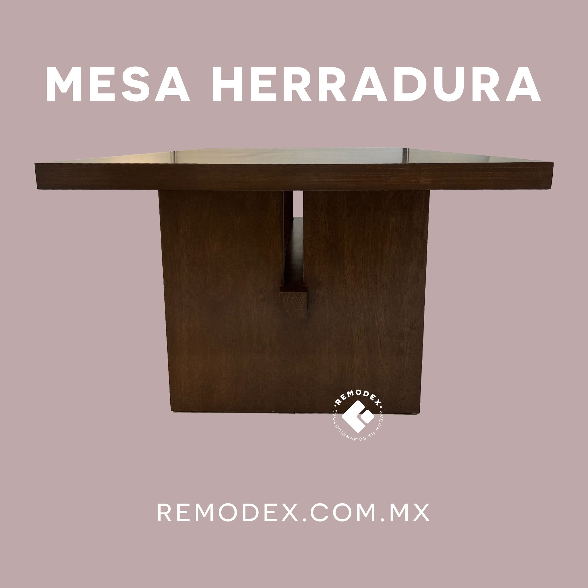 MESA 6P HERRADURA