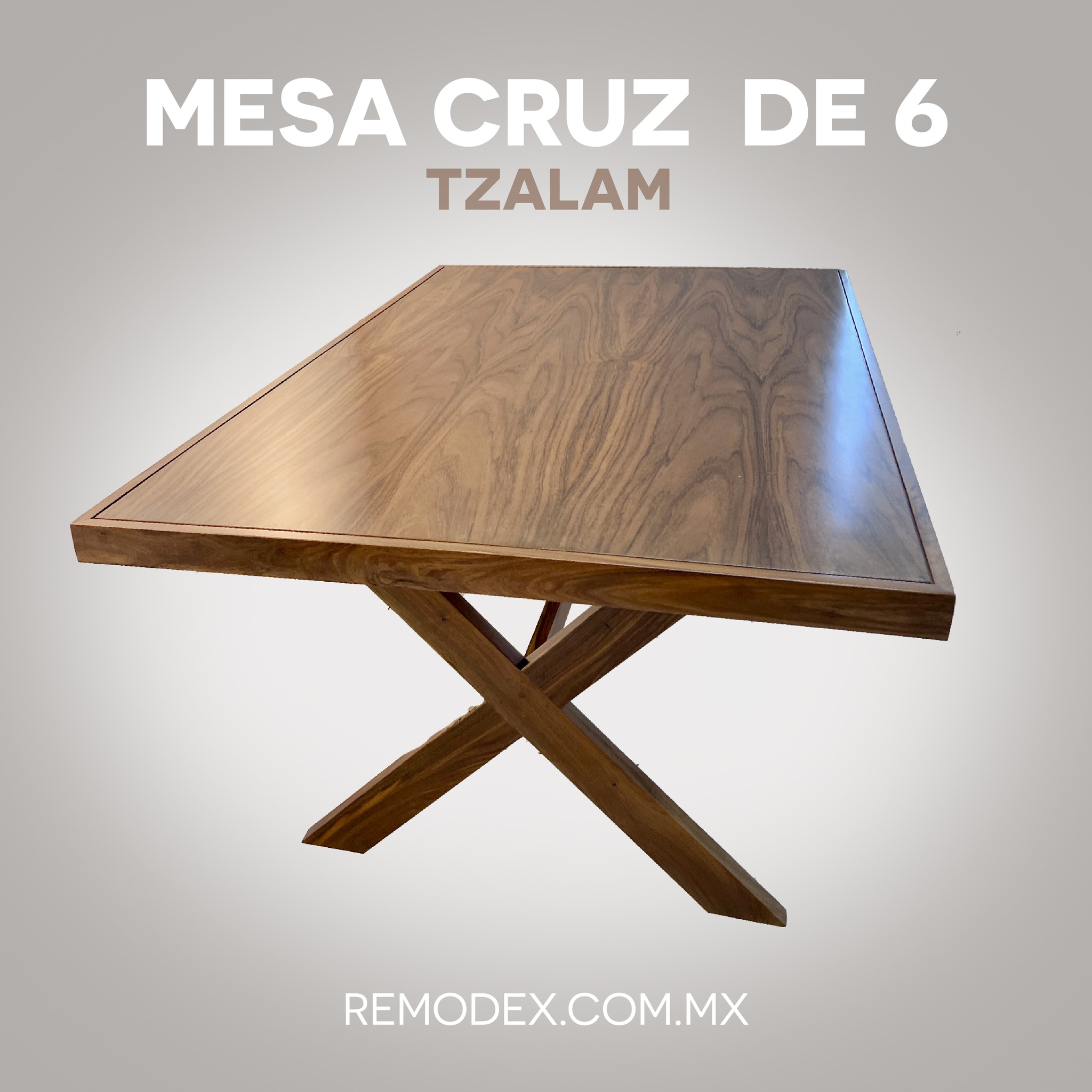 MESAS 6P TZALAM CRUZ