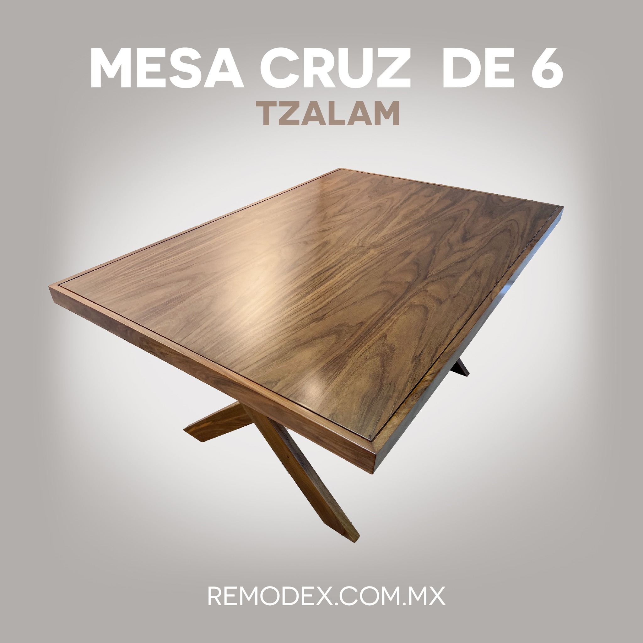 MESAS 6P TZALAM CRUZ