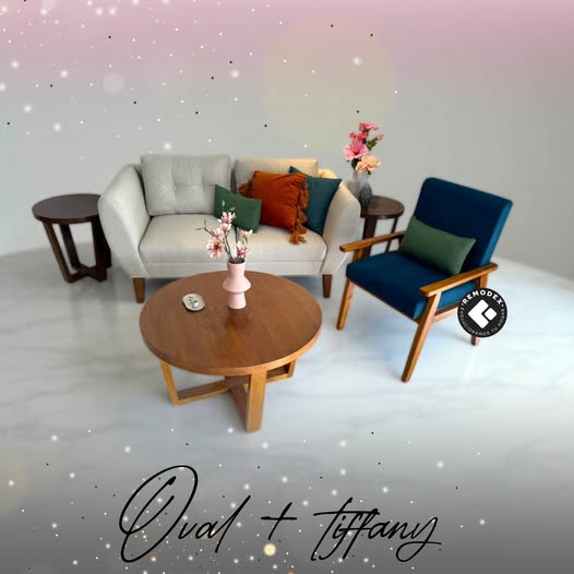 PAQUETE LOVE SEAT OVAL + SILLETA TIFFANY