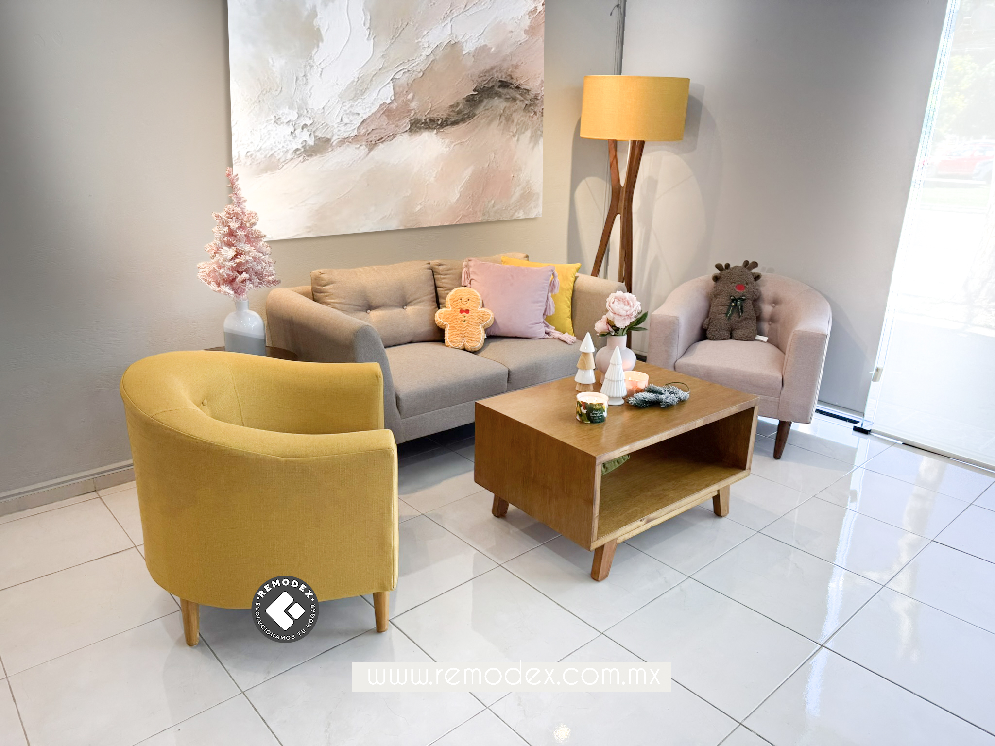 PAQUETE LOVE SEAT OVAL/2 SILLETAS CH