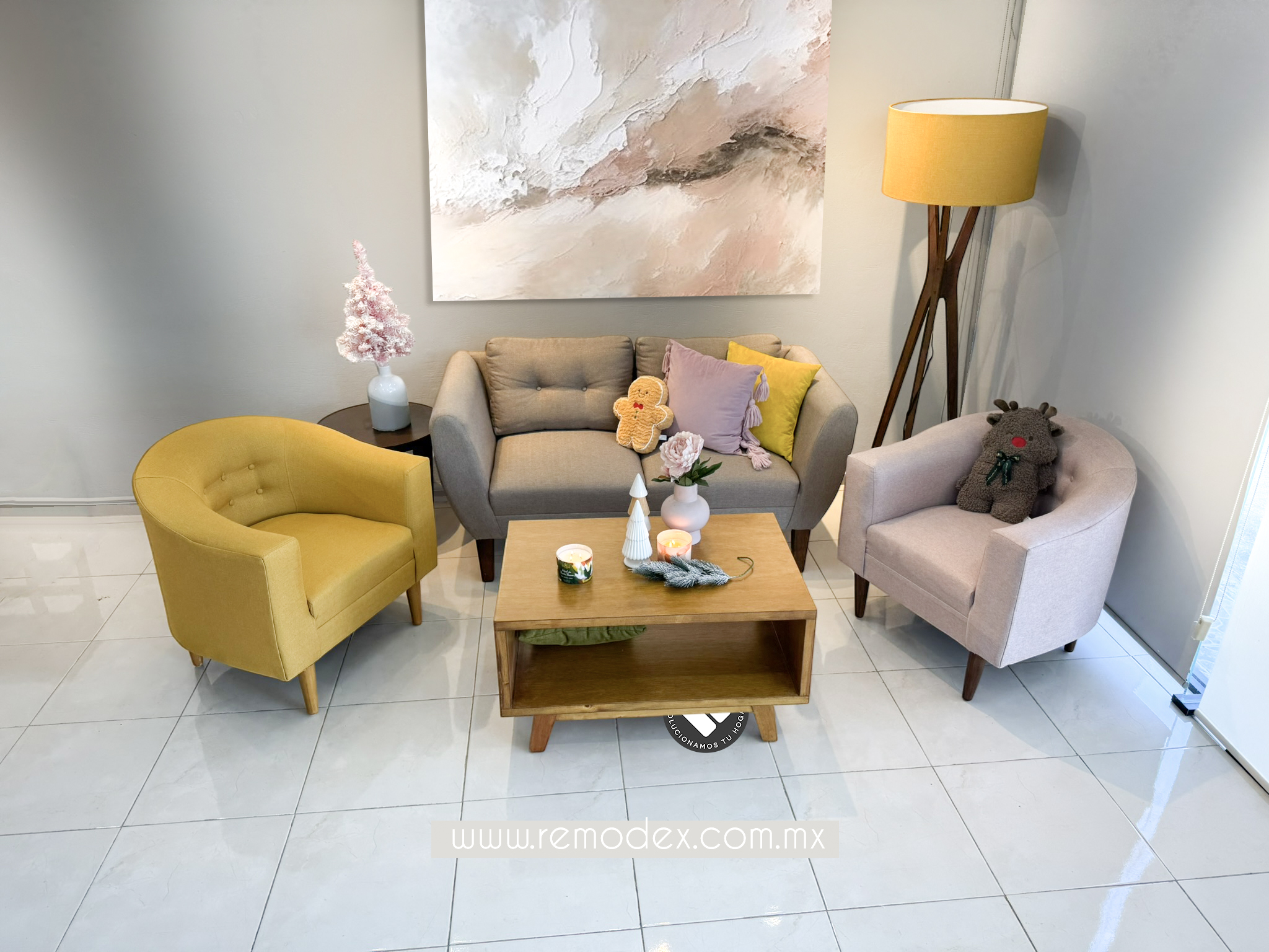 PAQUETE LOVE SEAT OVAL/2 SILLETAS CH