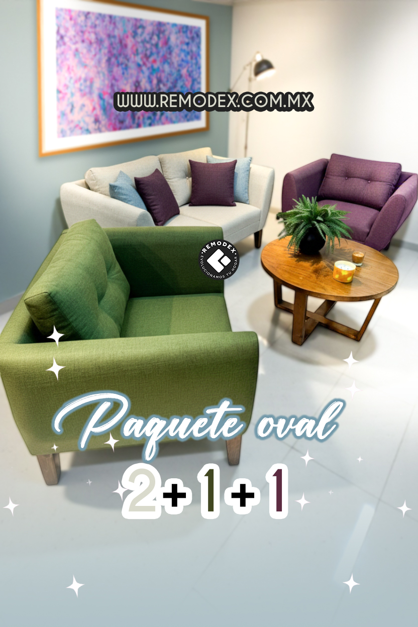 PAQUETE OVAL REGULAR 2,1,1