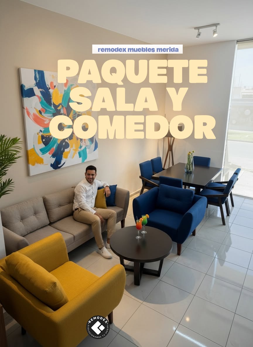 PAQUETE SALA + COMEDOR RM25