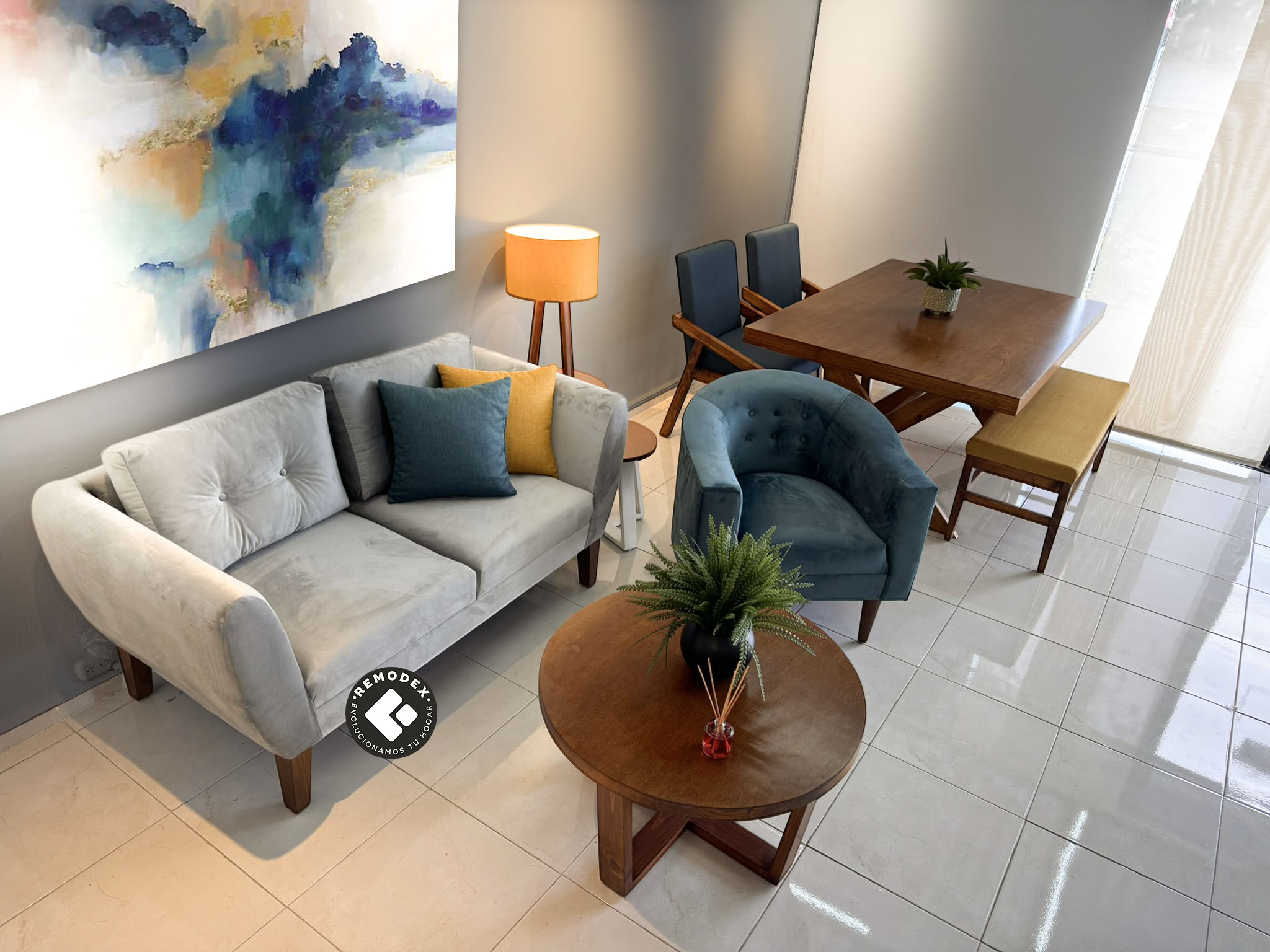 PAQUETE SALA OVAL + CH / COMEDOR ALEJANDRA 4P