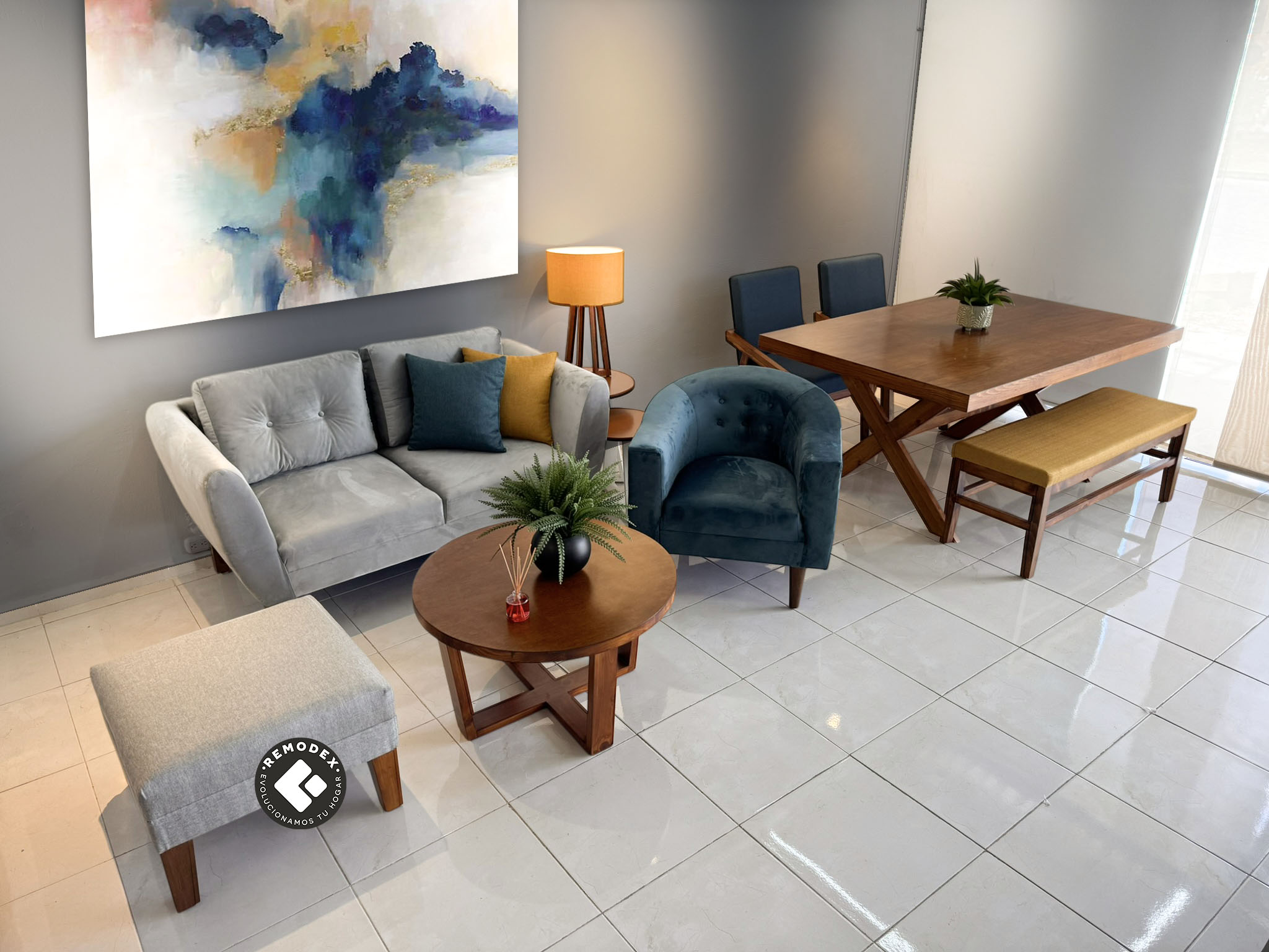 PAQUETE SALA OVAL + CH / COMEDOR ALEJANDRA 4P