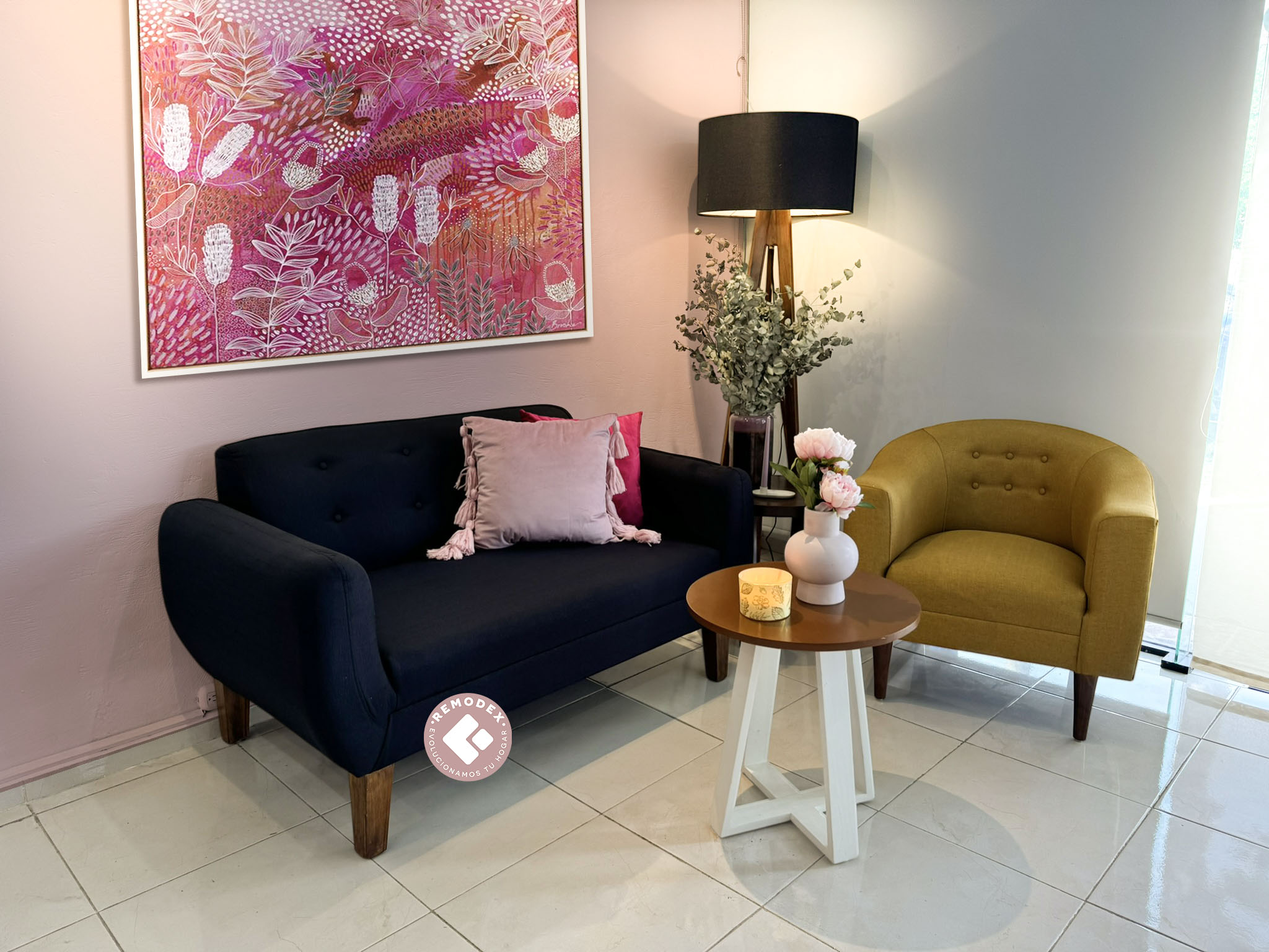 PAQUETE SILLETA CH + LOVE SEAT NIZA