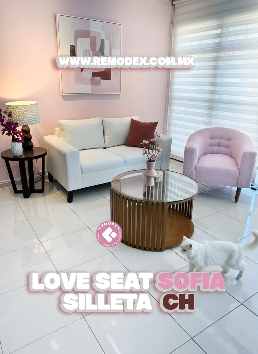 PAQUETE SILLETA CH/LOVE SEAT SOFÍA
