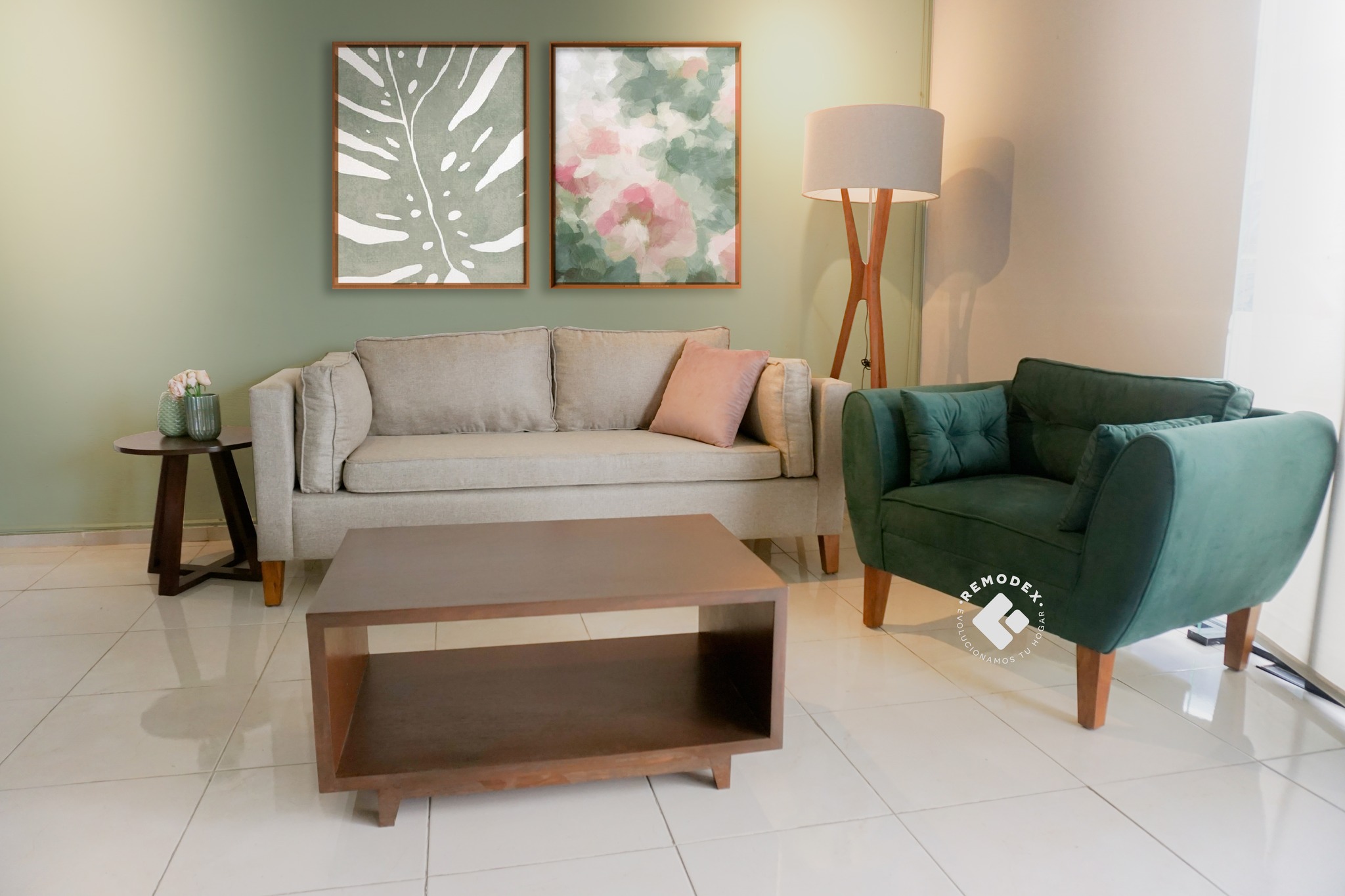 PAQUETE LOVE SEAT ARIZONA + INDIVIDUAL OVAL P70