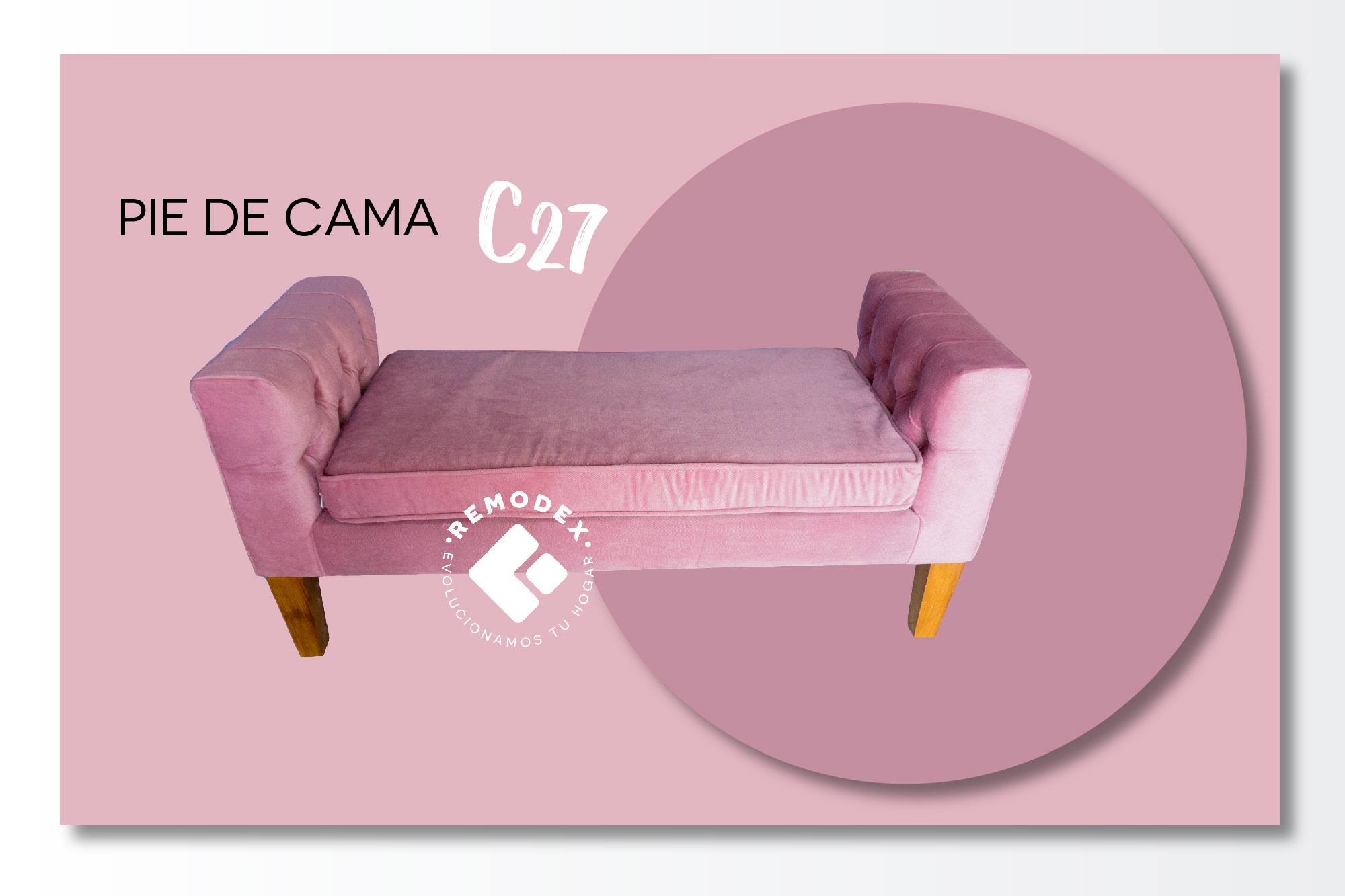 PIE DE CAMA C27