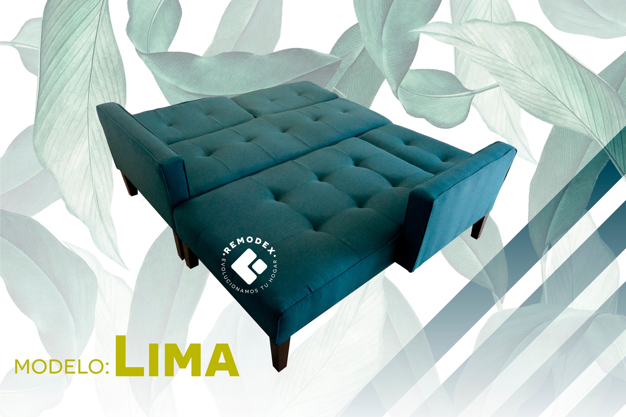 SOFÁ CAMA L MOD. LIMA Remodex
