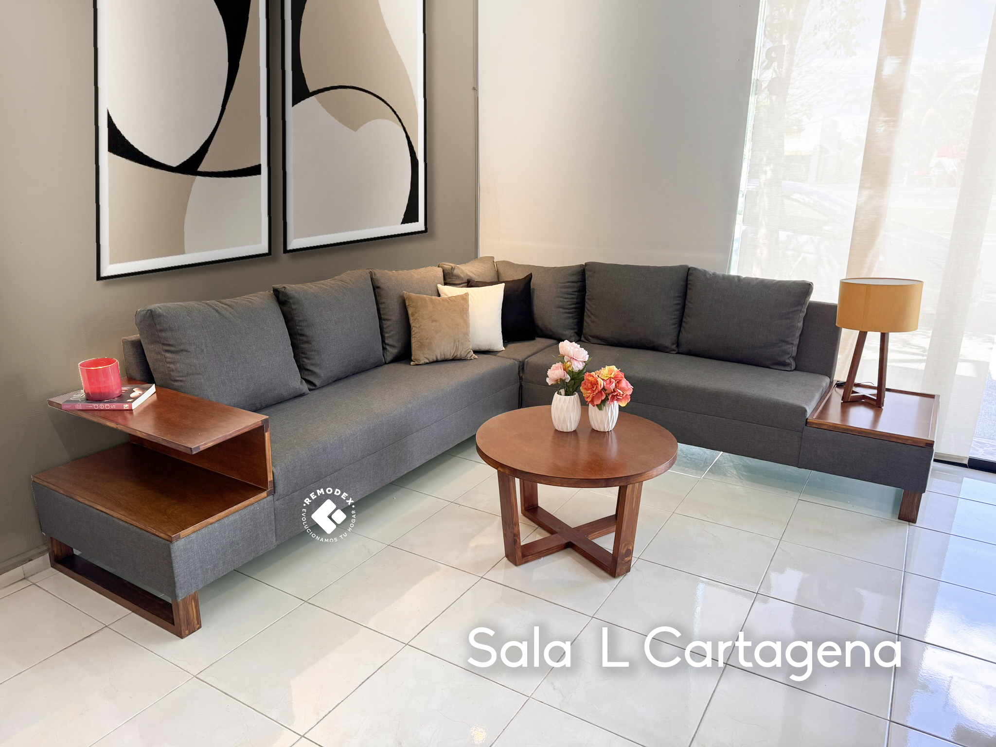 SOFA L CARTAGENA 3M X 2.80M