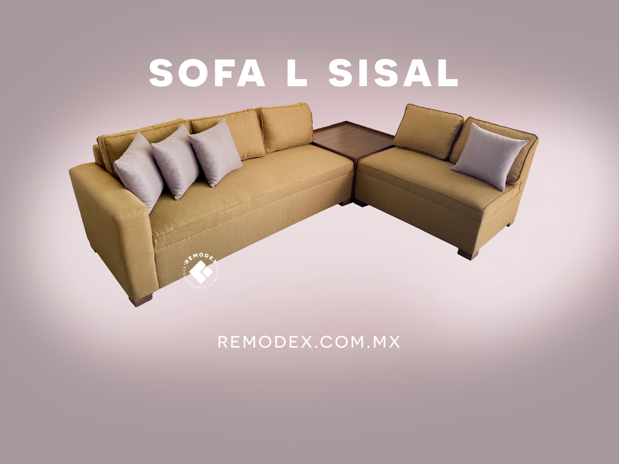 SOFÁ L SISAL