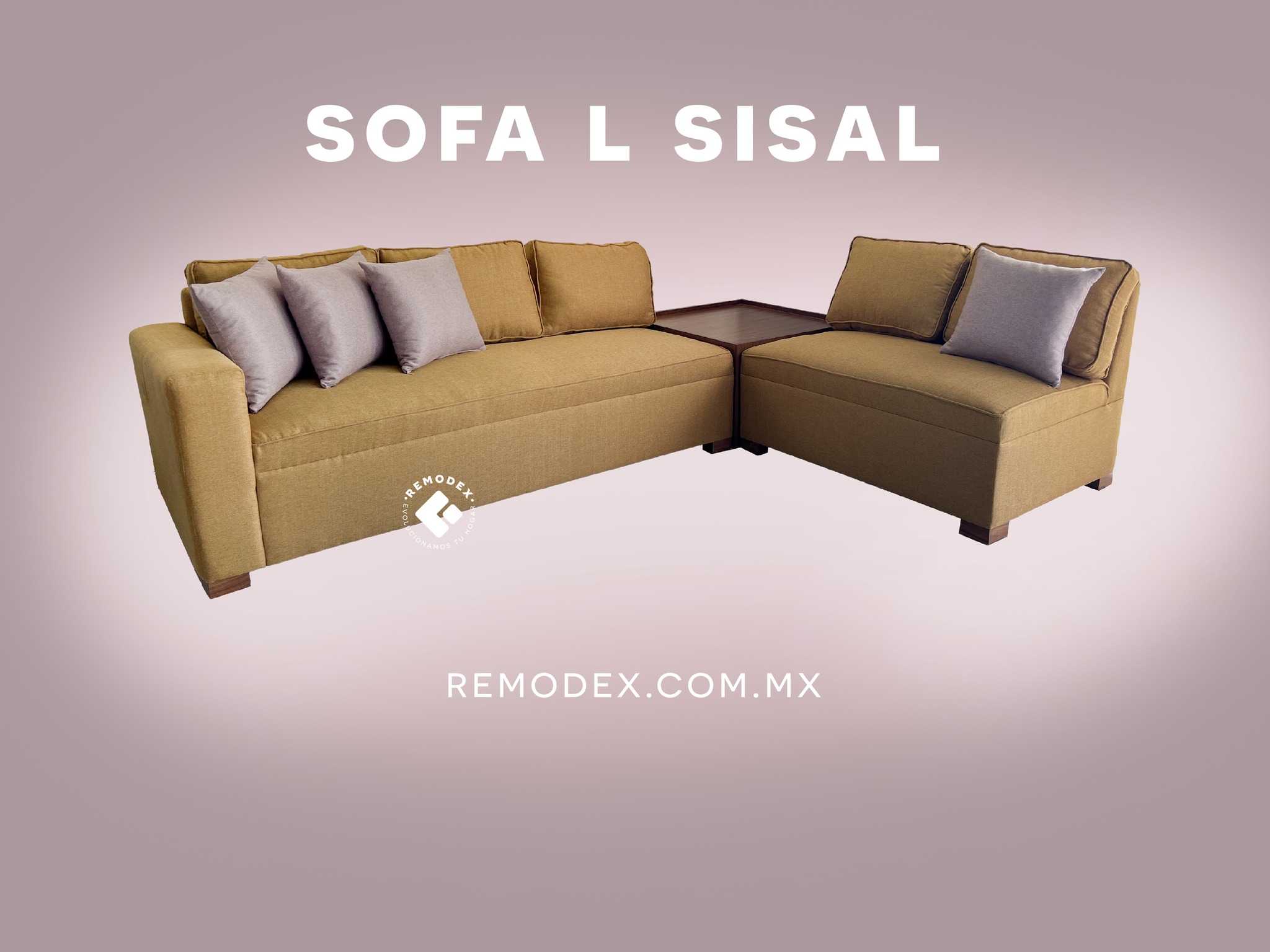 SOFÁ L SISAL