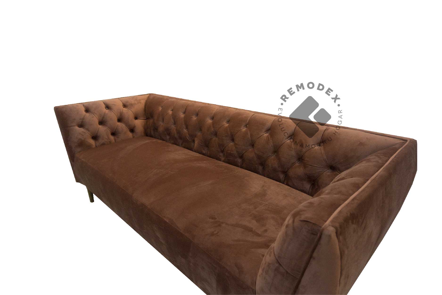 SOFA OVAL CAPITONADO